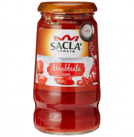 Sacla Arrabbiata Sauce  Glass Jar  420 grams